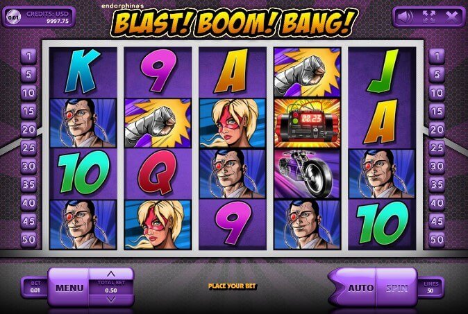 Blast Boom Bang Proces gry