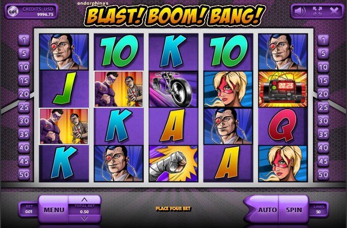Blast Boom Bang Proces gry