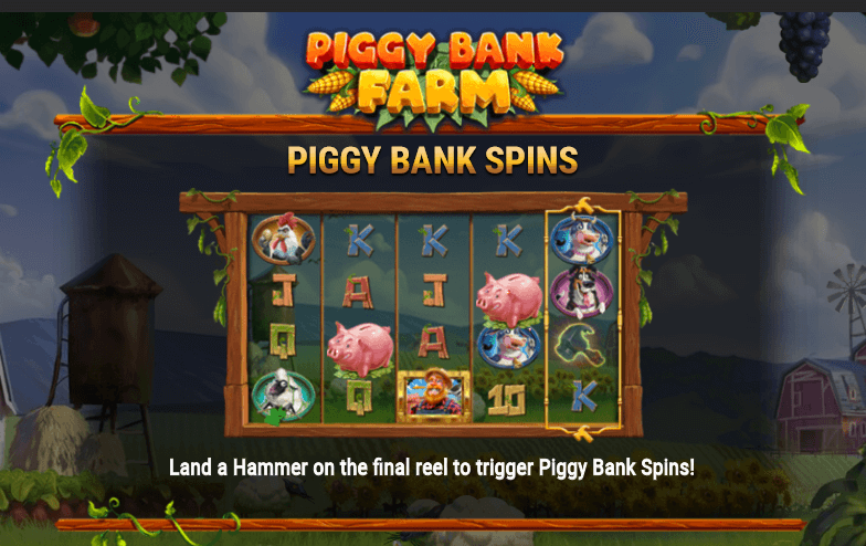 Piggy Bank Farm Proces gry