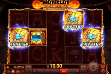 Hot Slot: Great Book of Magic  Proces gry